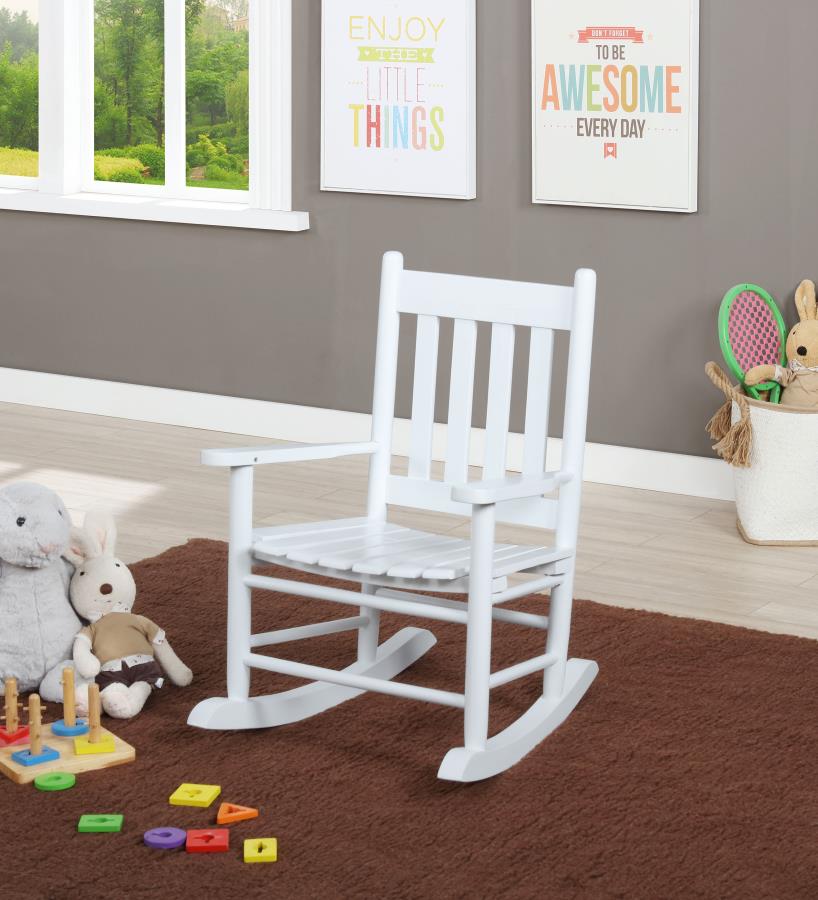 YOUTH ROCKING CHAIR WHITE image 1