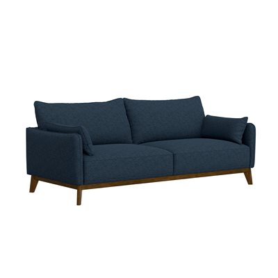 Sofa Mid-Century Modern Navy image 1